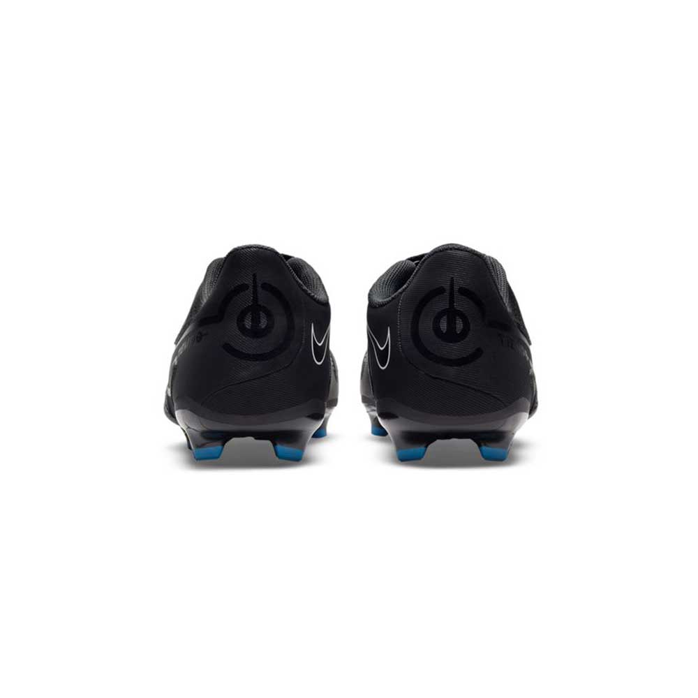 Youth Nike Jr. Tiempo Legend 9 Club MG Soccer Shoe -Black/White