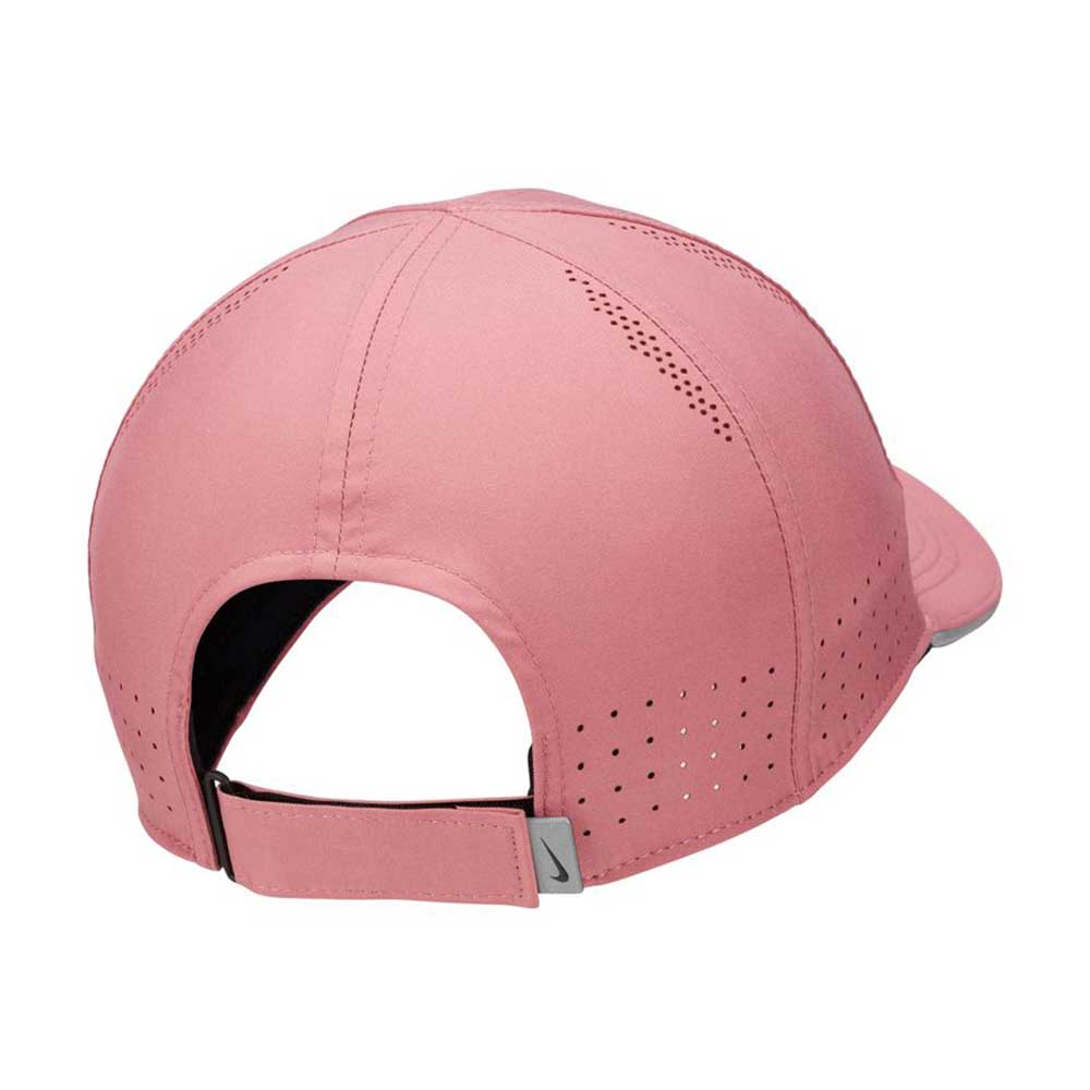 Unisex Nike Dri-Fit Aerobill Featherlight Running Cap - Desert Berry/Reflective Silver