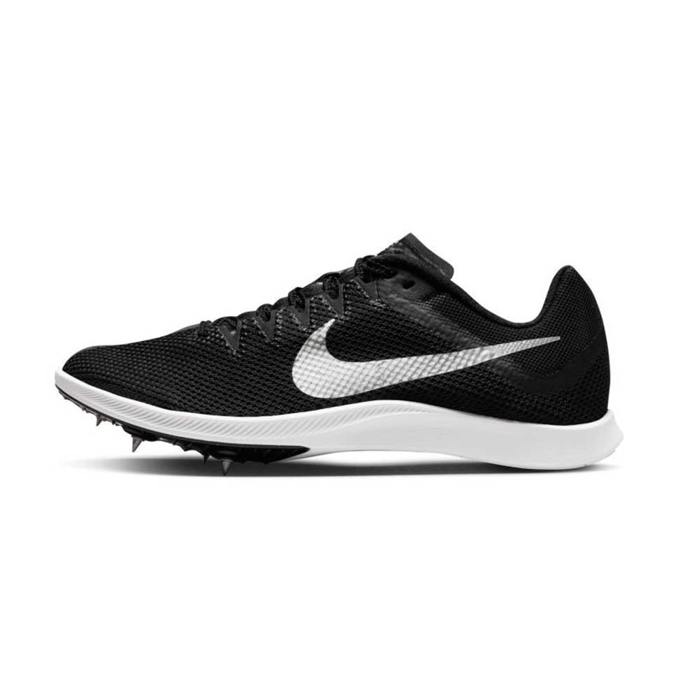 All Gender Nike Zoom Rival Distance Spikes - Black/Metallic Silver/Lt Smoke - Regular (D)