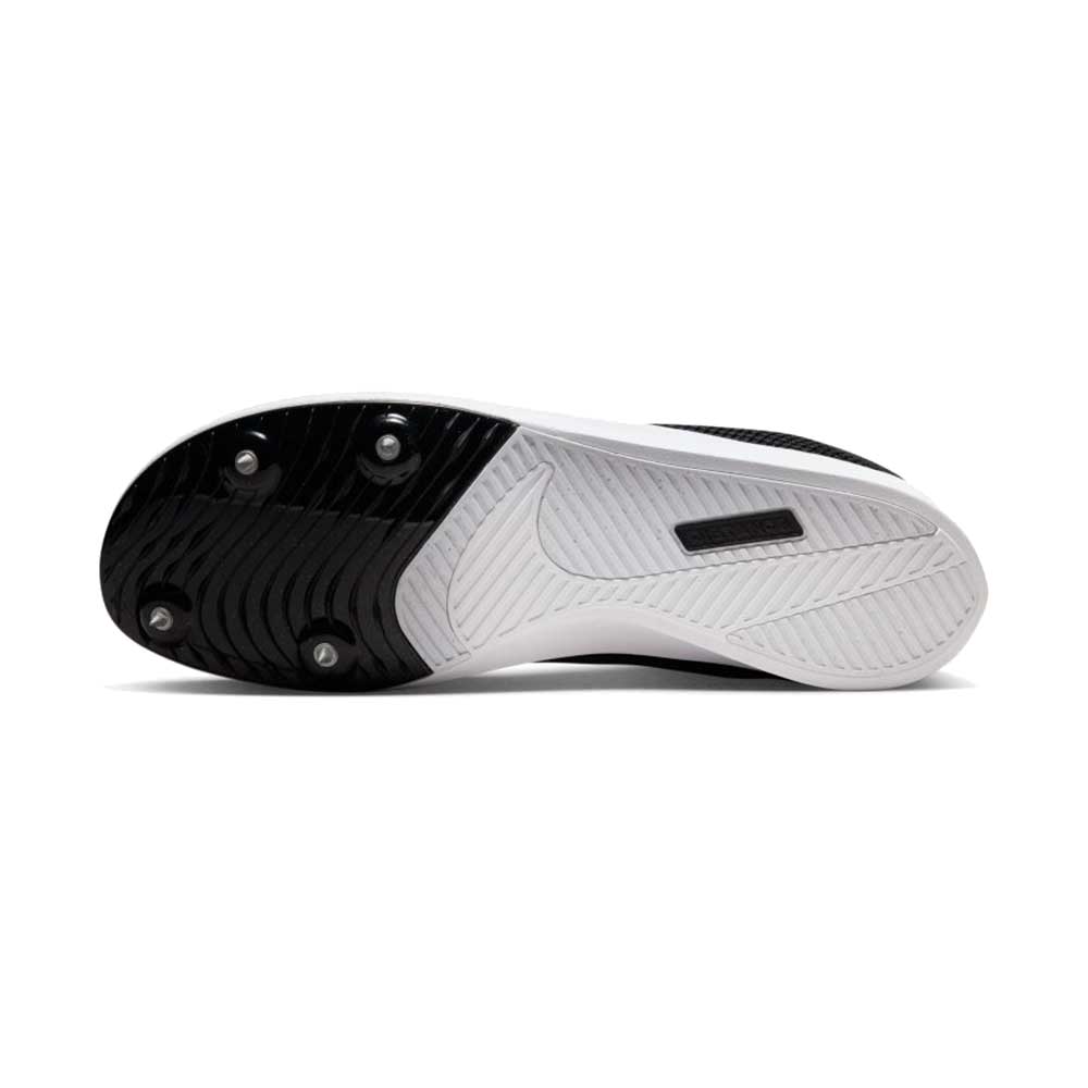 All Gender Nike Zoom Rival Distance Spikes - Black/Metallic Silver/Lt Smoke - Regular (D)