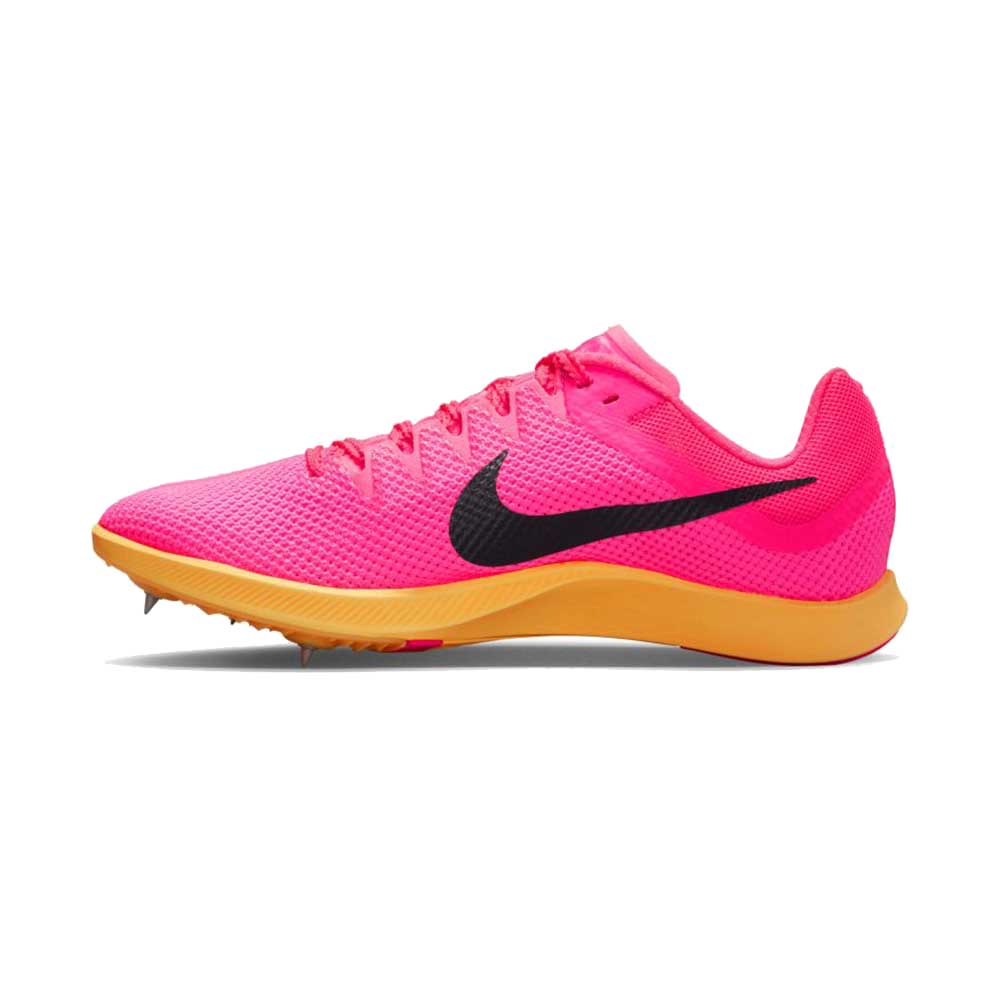 Unisex Nike Zoom Rival Distance Spikes - Hyper Pink/Black/Laser Orange - Regular (D)