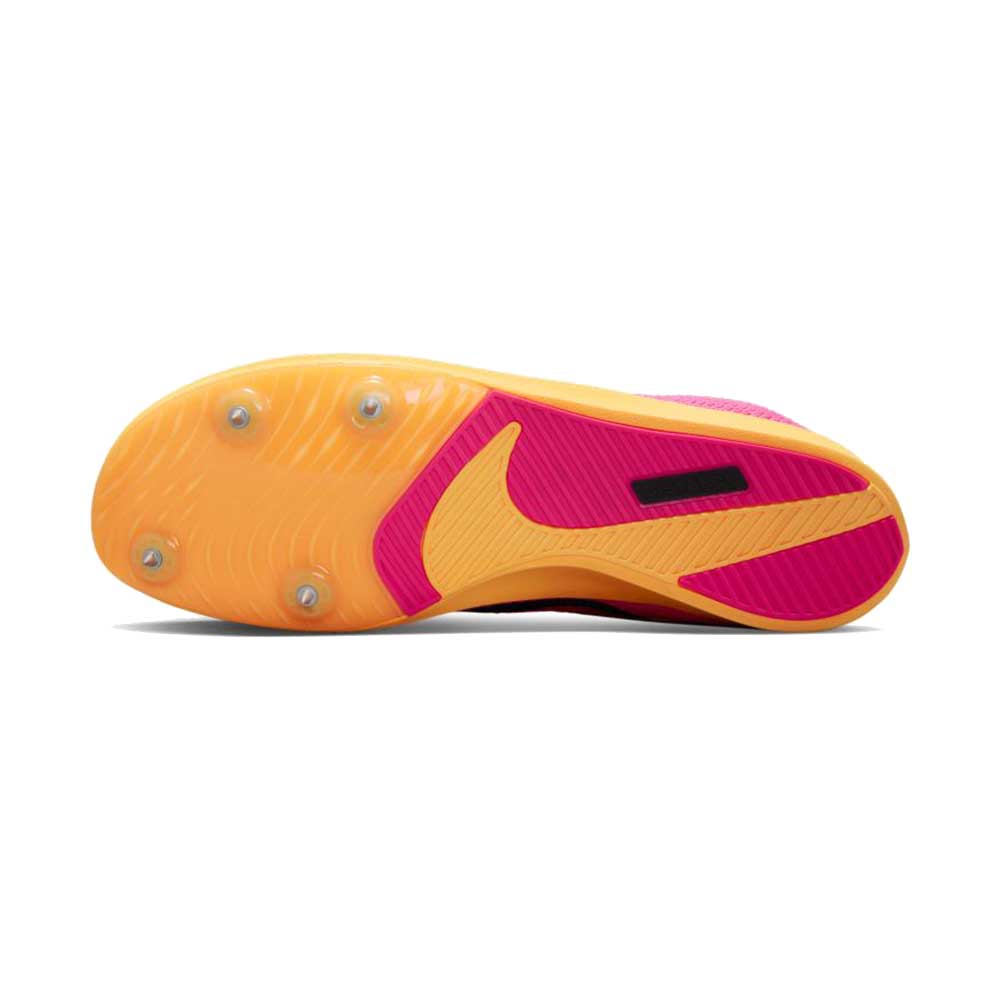 Unisex Nike Zoom Rival Distance Spikes - Hyper Pink/Black/Laser Orange - Regular (D)