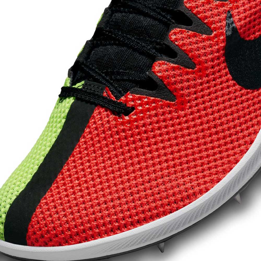 Unisex Nike Zoom Rival Distance Spikes - Bright Crimson/Black/Volt - Regular (D)