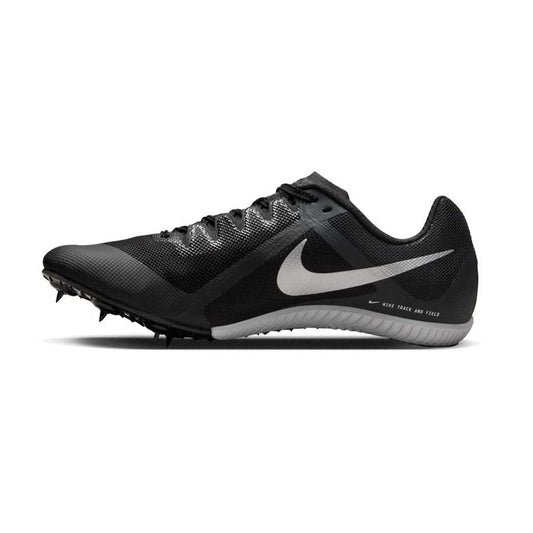 Unisex Nike Zoom Rival Multi Spike - Black/Metallic Silver/Lt Smoke Grey - Regular (D)