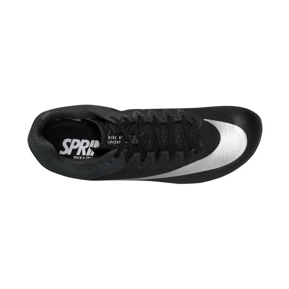 All Gender Nike Zoom Rival Multi Spike - Black/Metallic Silver/Lt Smoke Grey - Regular (D)