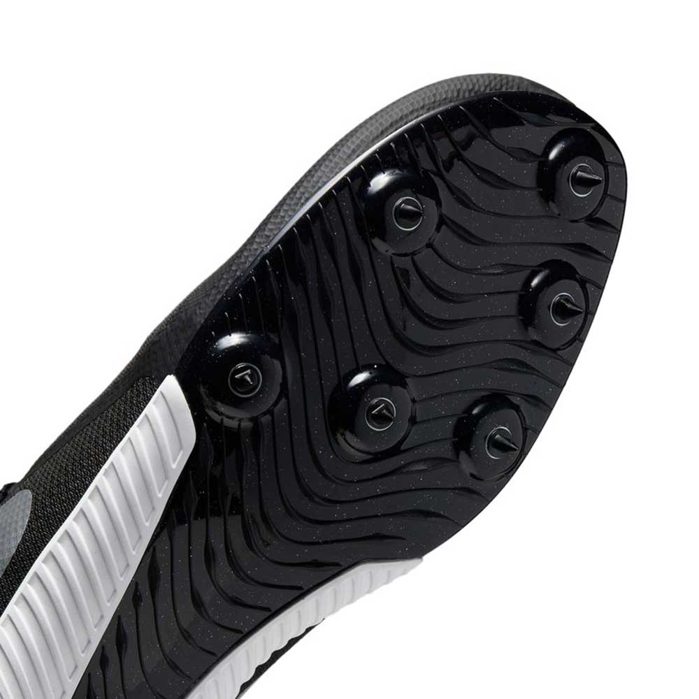 All Gender Nike Zoom Rival Multi Spike - Black/Metallic Silver/Lt Smoke Grey - Regular (D)