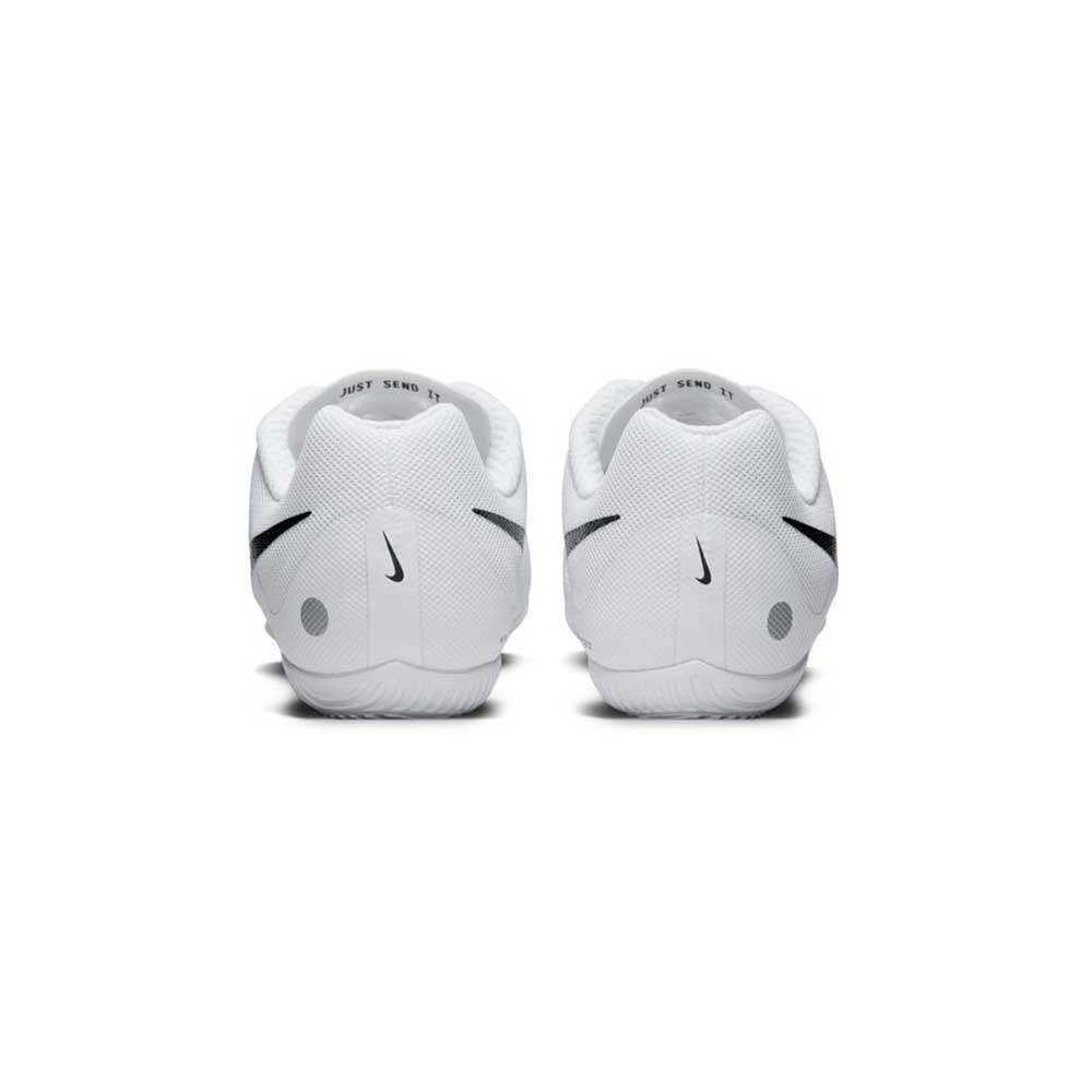 All Gender Nike Zoom Rival Multi Spike - White/Black/Metallic Silver - Regular (D)