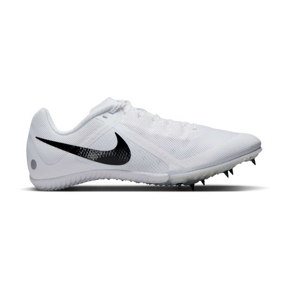 Unisex Nike Zoom Rival Multi Spike - White/Black/Metallic Silver - Regular (D)