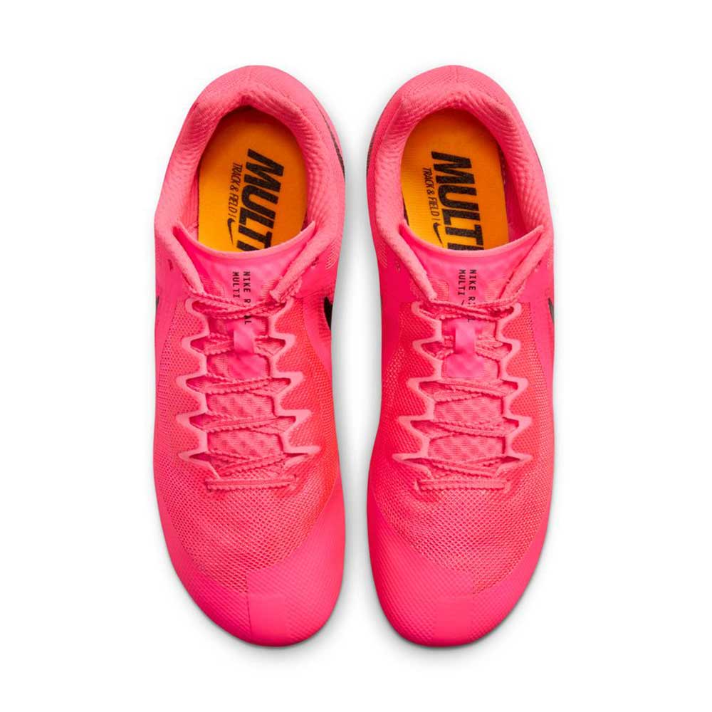 Unisex Nike Zoom Rival Multi Spike - Hyper Pink/Black/Laser Orange - Regular (D)