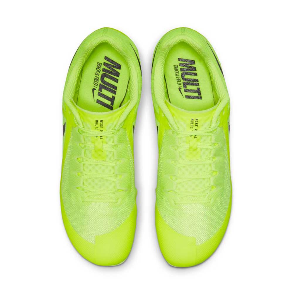 All Gender Nike Zoom Rival Multi Spike - Volt/Cave Purple/Mint Foam - Regular (D)