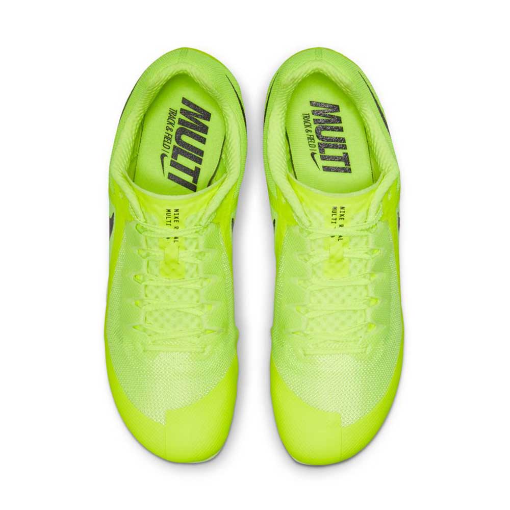 Unisex Nike Zoom Rival Multi Spike - Volt/Cave Purple/Mint Foam - Regular (D)