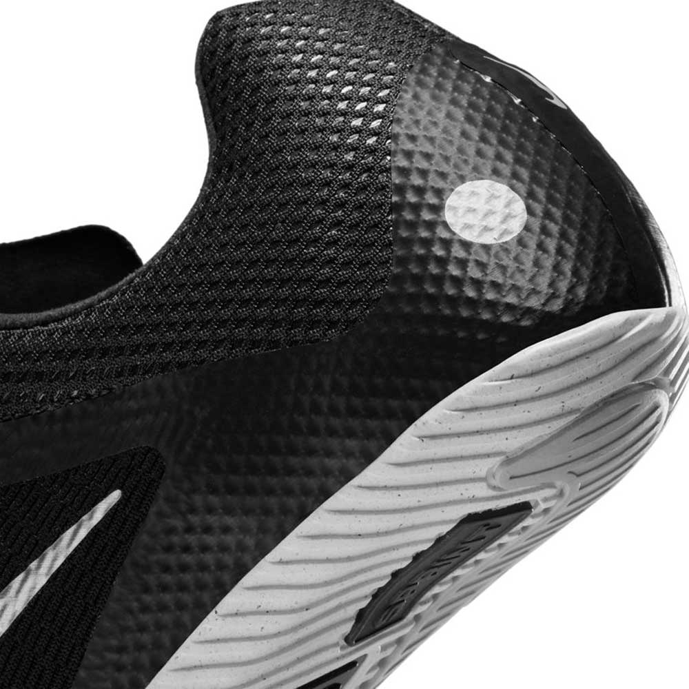 Unisex Nike Zoom Rival Sprint Spike - Black/Metallic Silver/Lt Smoke Grey- Regular (D)