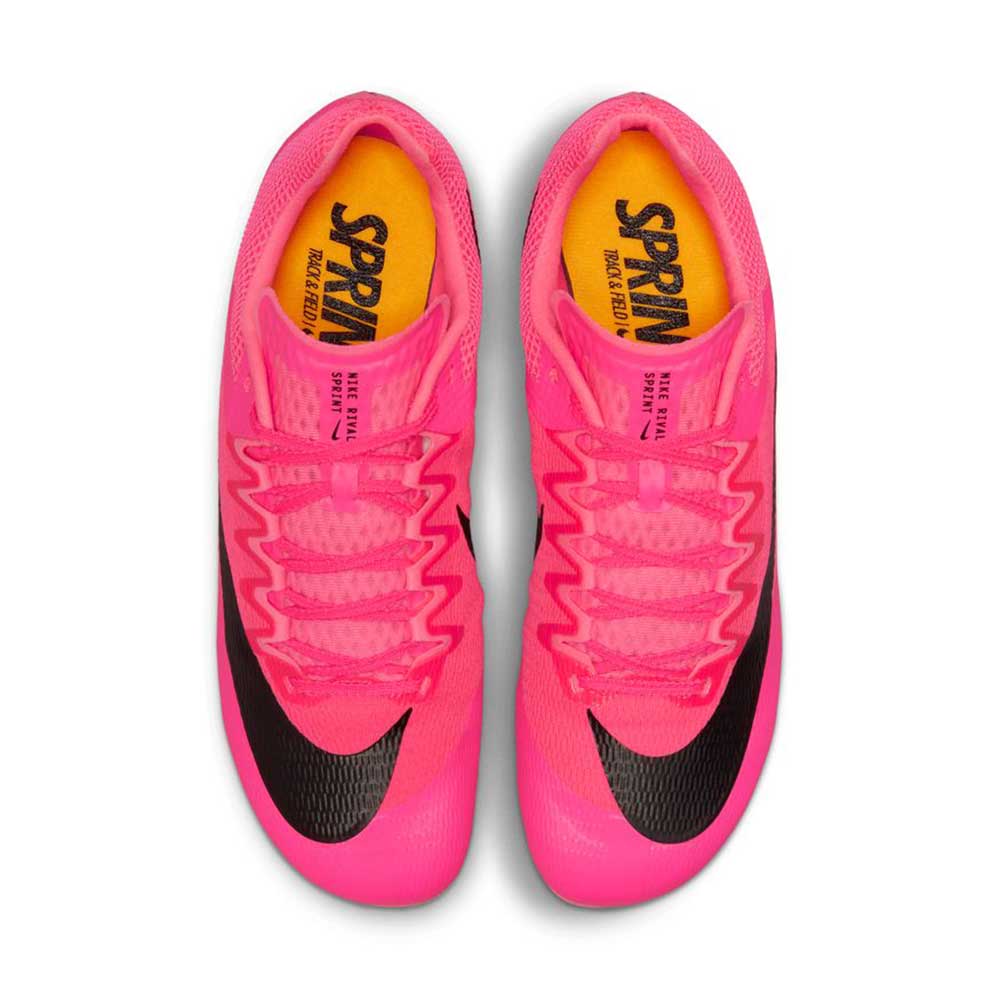 Unisex Nike Zoom Rival Sprint Spike- Hyper Pink/Black/Laser Orange- Regular (D)