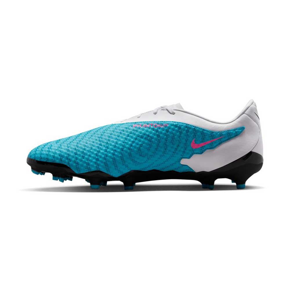 Unisex Phantom GX Academy Soccer Shoe MG - Baltic Blue/Pink Blast/White - Regular (D)