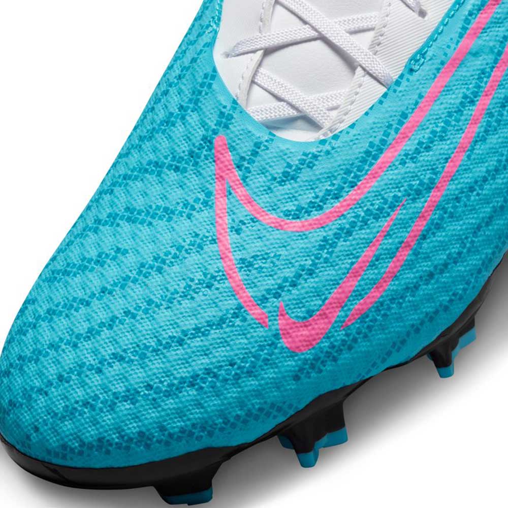 Unisex Phantom GX Academy Soccer Shoe MG - Baltic Blue/Pink Blast/White - Regular (D)