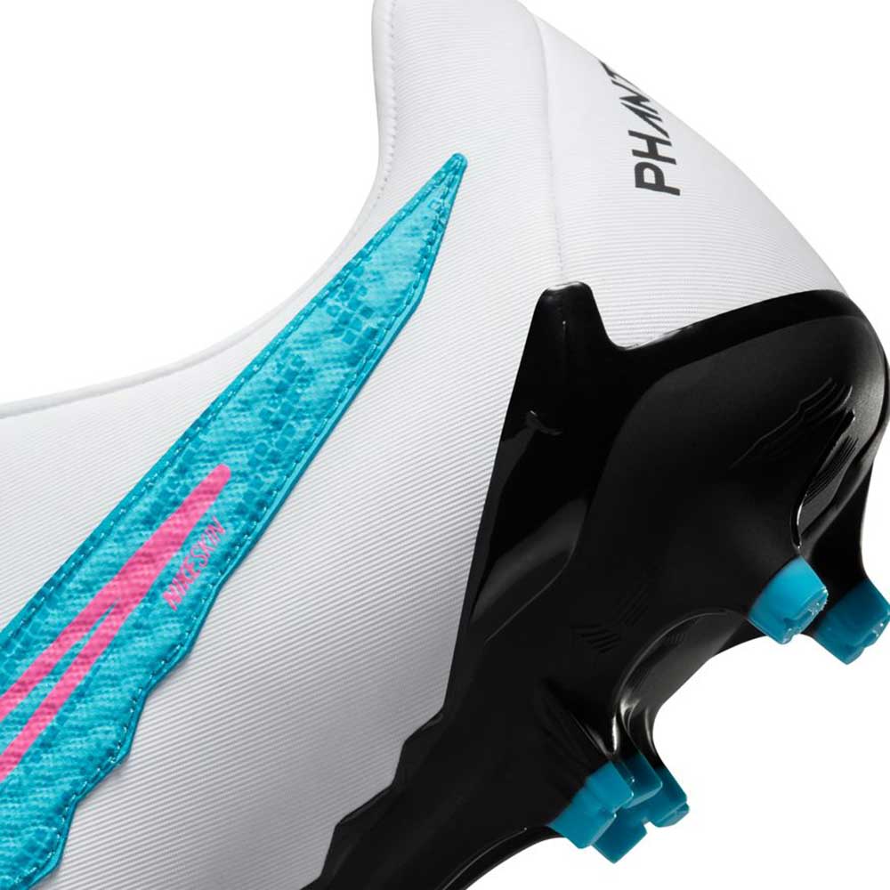 Unisex Phantom GX Academy Soccer Shoe MG - Baltic Blue/Pink Blast/White - Regular (D)