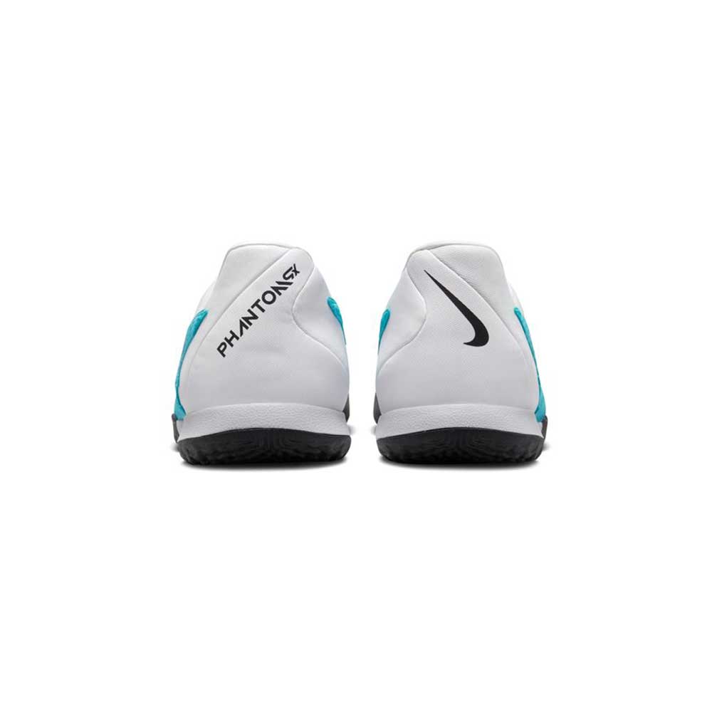 Unisex Phantom GX Academy IC/Court Soccer Shoe - Baltic Blue/Pink Blast/White - Regular (D)