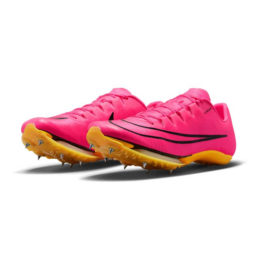 Unisex Air Zoom Maxfly Spike- Hyper Pink/Black/Laser Orange- Regular (D)