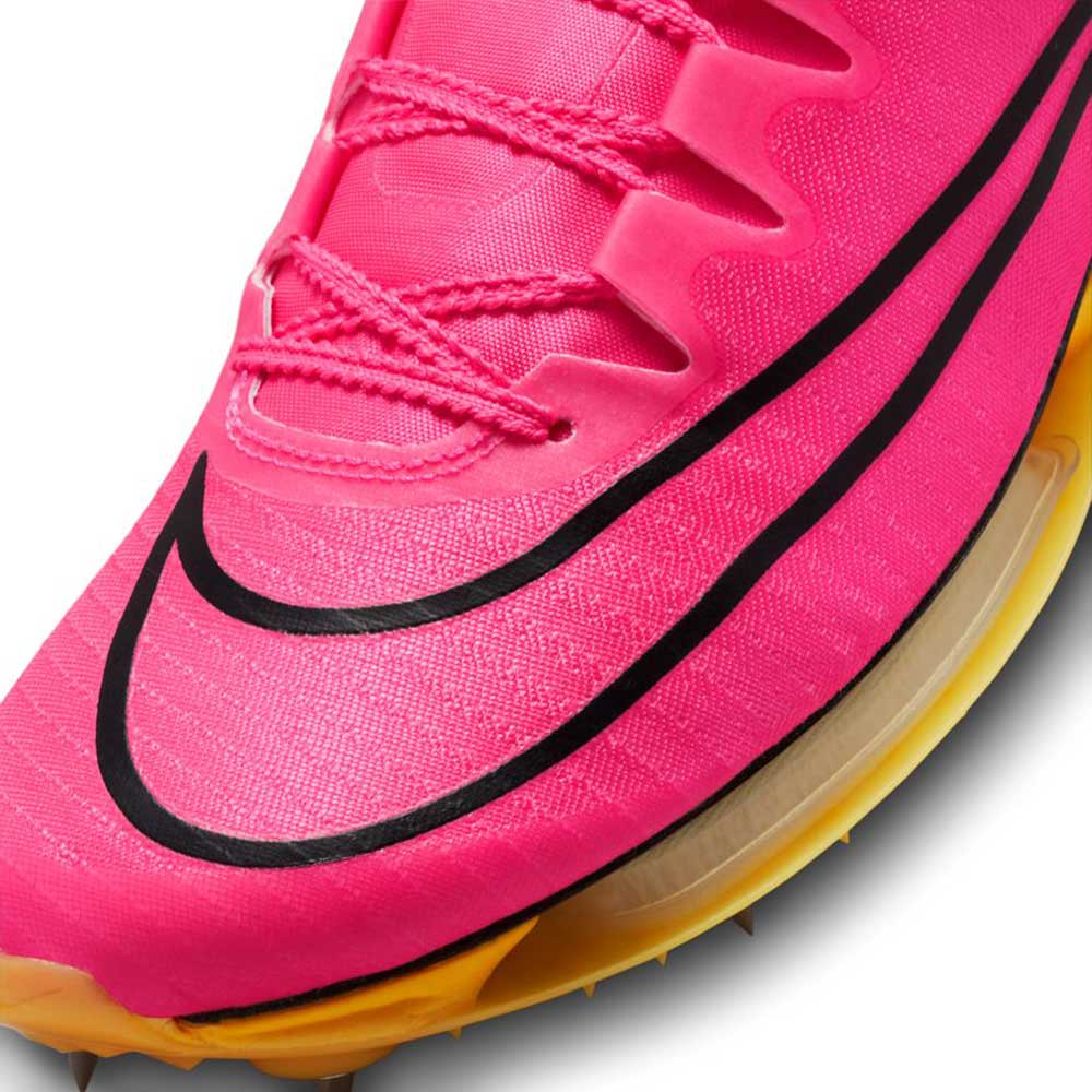 Unisex Air Zoom Maxfly Spike- Hyper Pink/Black/Laser Orange- Regular (D)