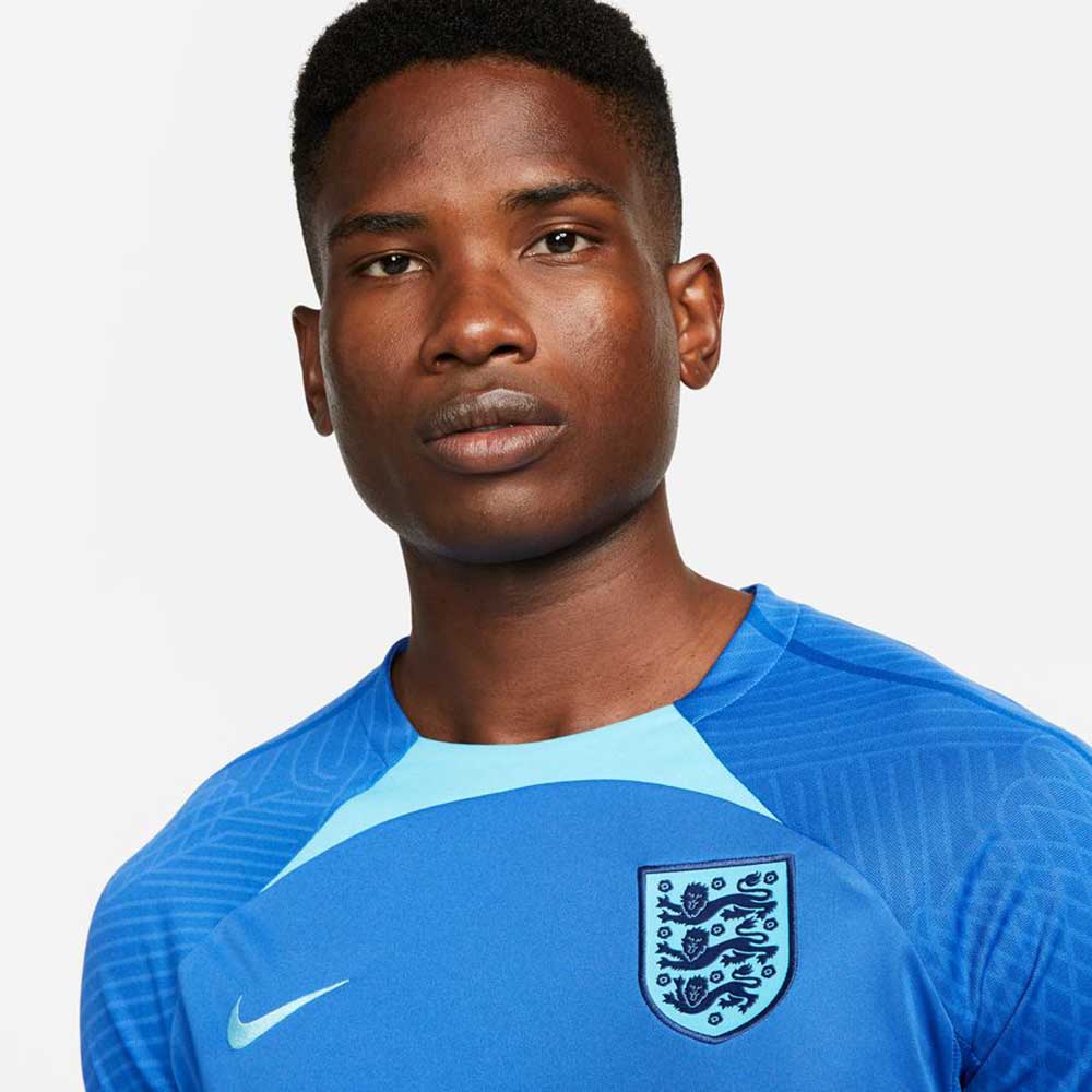 Men's England DF Strike Top - Game Royal/Blue Furry