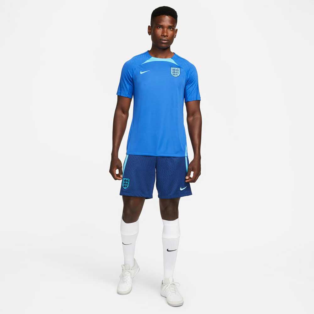 Men's England DF Strike Top - Game Royal/Blue Furry