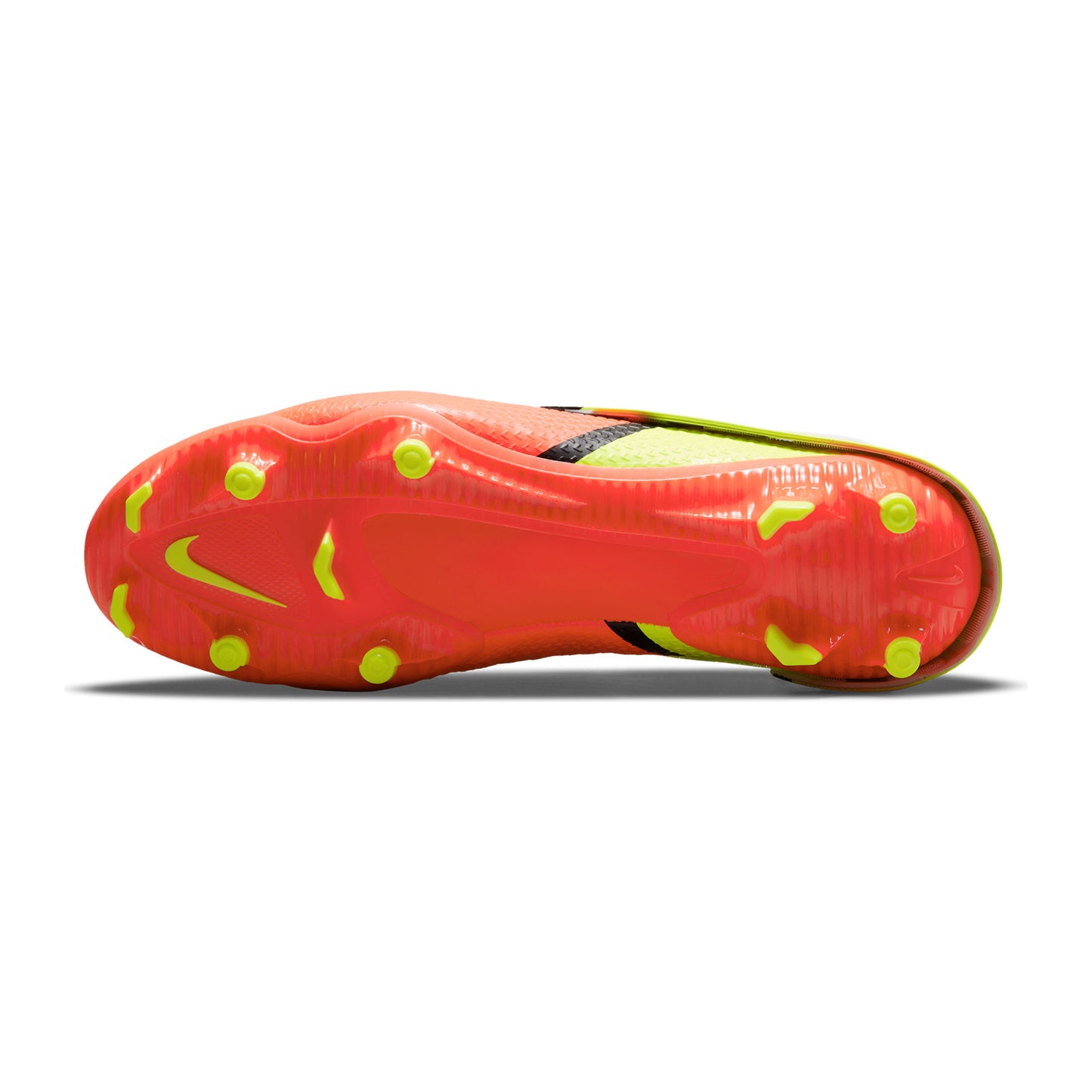 Unisex Phantom GT2 Academy Flyease FG/MG Soccer Shoe - White/Bright Crimson/Volt