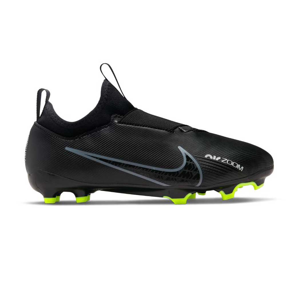 Nike Zoom Vapor 15 Pro FG (Black/Dark Smoke Grey) - Soccer Wearhouse