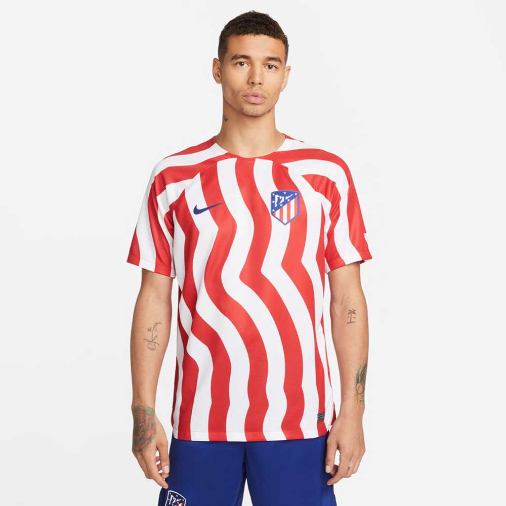 Men's Athletico Madrid 2022/23 Stadium Home Jersey - White/Deep Royal