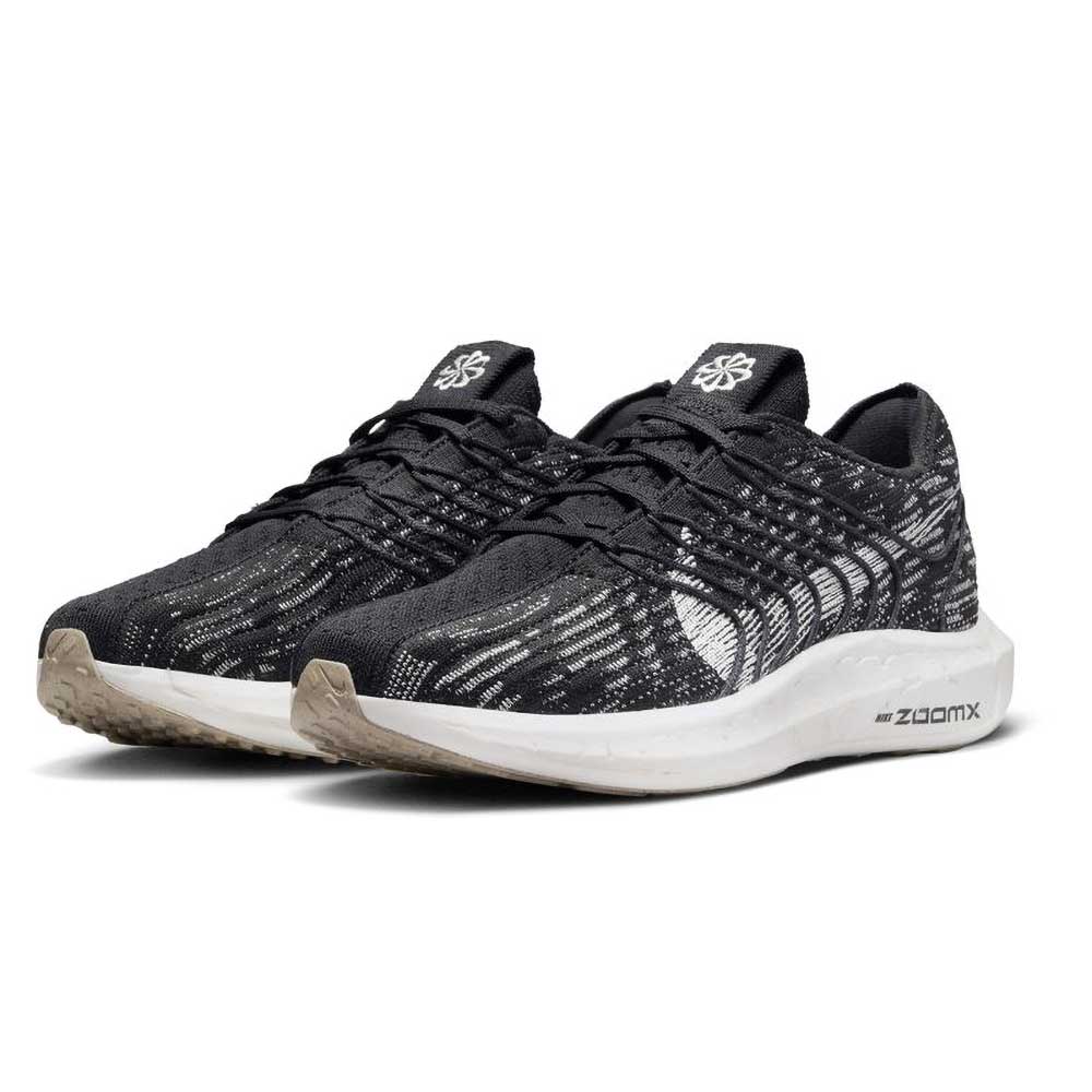 Men's Pegasus Turbo Next Nature Running Shoe- Black/Sail/Off Noir- Regular (D)