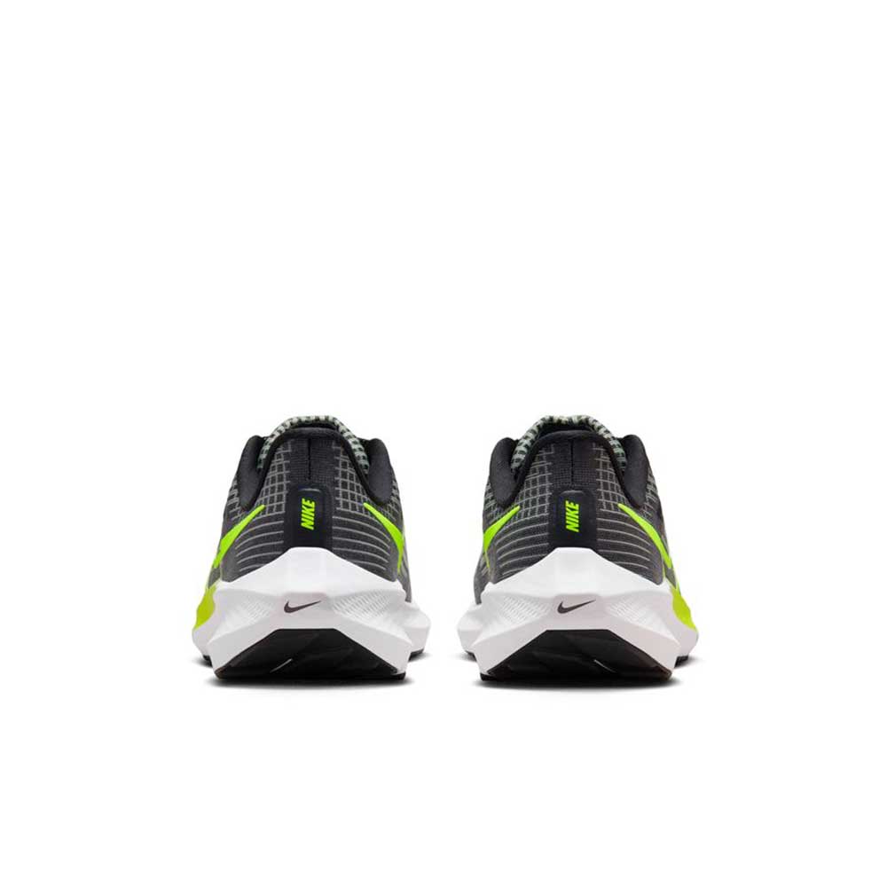 Youth Pegasus 39 Running Shoe- Black/Volt/Barely Volt