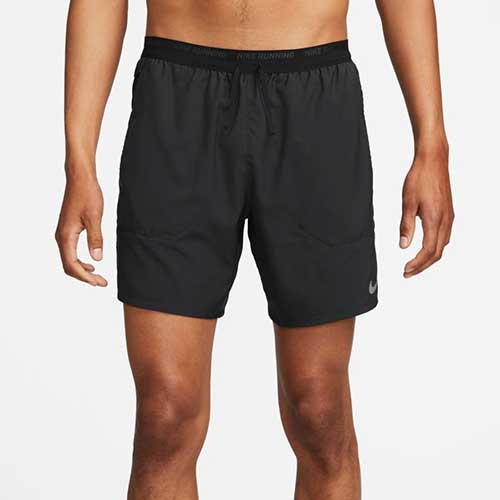Nike Running Dri-Fit 3in 2 in 1 shorts in blue
