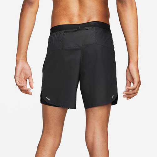 Men's Nike Dri-FIT Stride Two-in-One 7" Short - Black