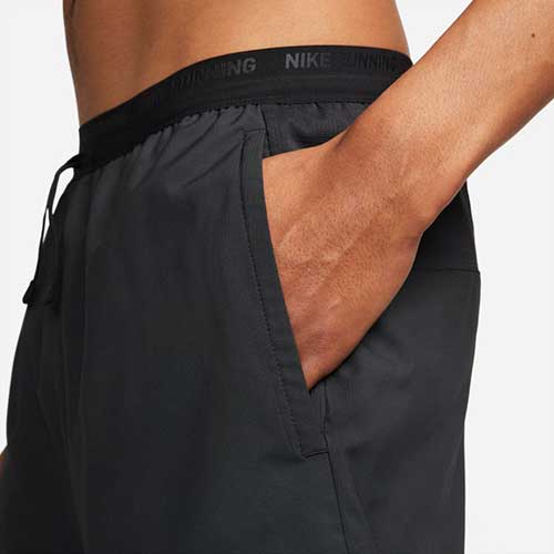 Men's Nike Dri-FIT Stride Two-in-One 7" Short - Black