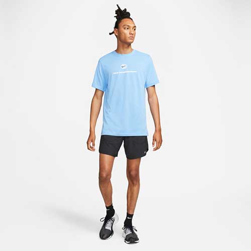 Men's Nike Dri-FIT Stride Two-in-One 7" Short - Black