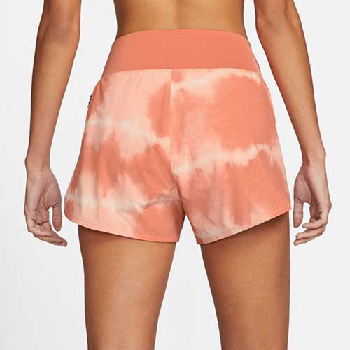 Women's Nike Dri-FIT Eclipse Short- Madder Root/Black