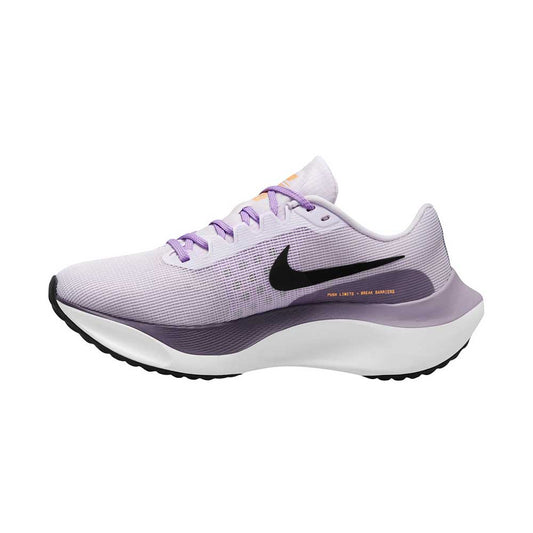 Women's Zoom Fly 5 Running Shoes - Barely Grape/Black/Canyon Purple - Regular (B)