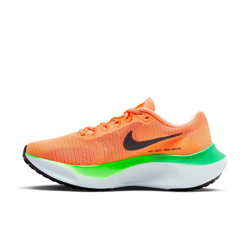 Women's Zoom Fly 5 Running Shoes - Total Orange/Black - Regular (B)