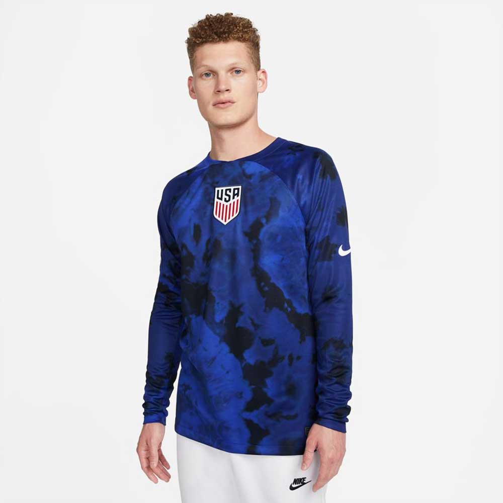 U.S. 2022/23 Stadium Home Men's Nike Dri-FIT Long-Sleeve Soccer