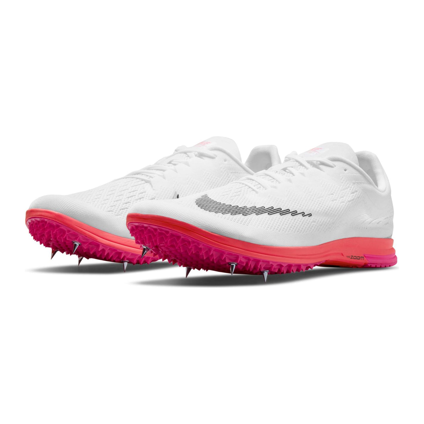 Unisex Nike Spike Flat - White/Black/Black - Regular (D)