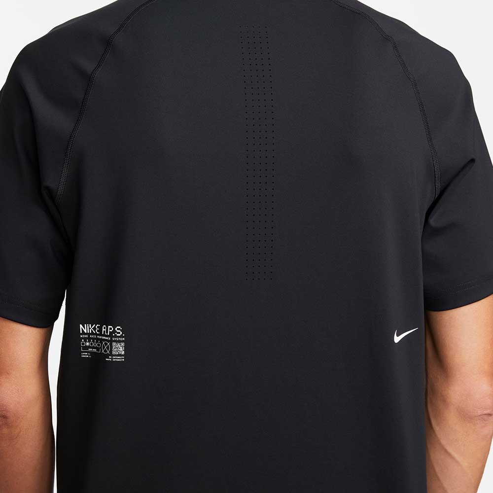 Men's Nike Dri-FIT ADV Top Short Sleeve Shirt - Black