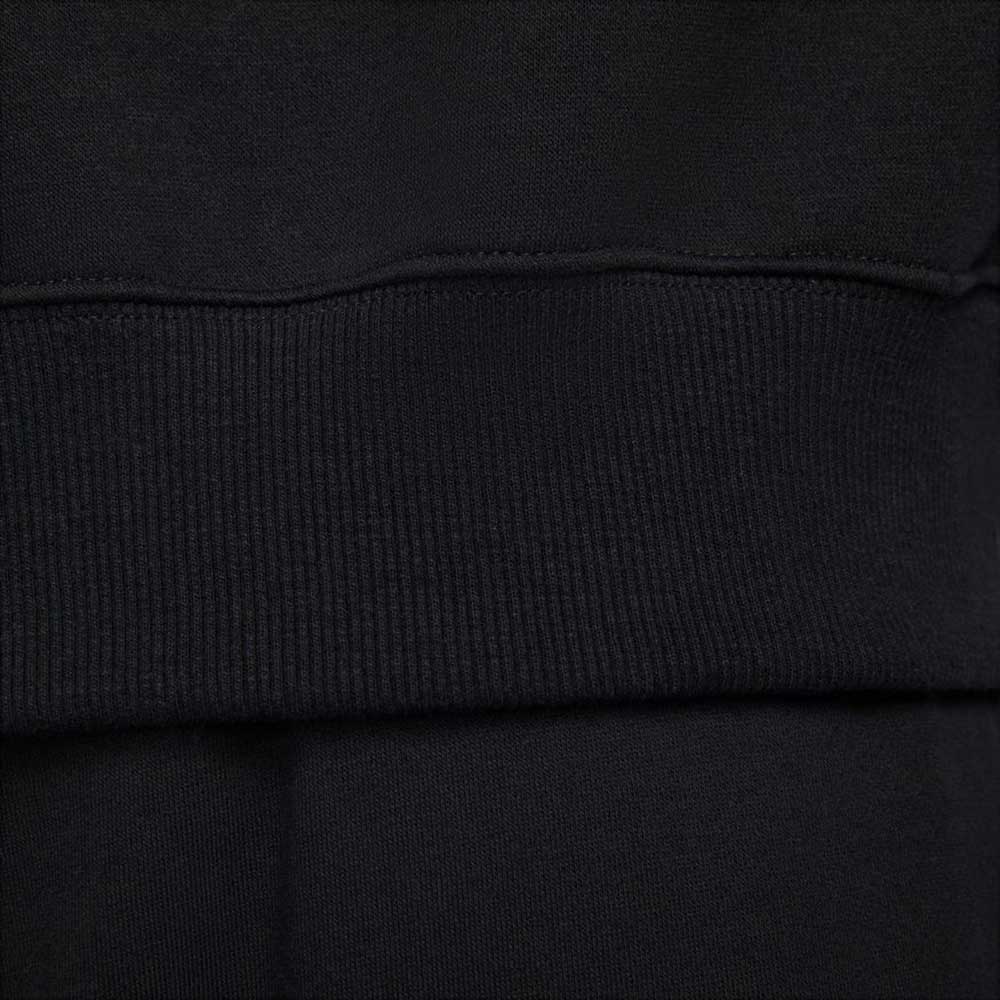 Women's Fleece Quarter Zip Crop - Black/Sail