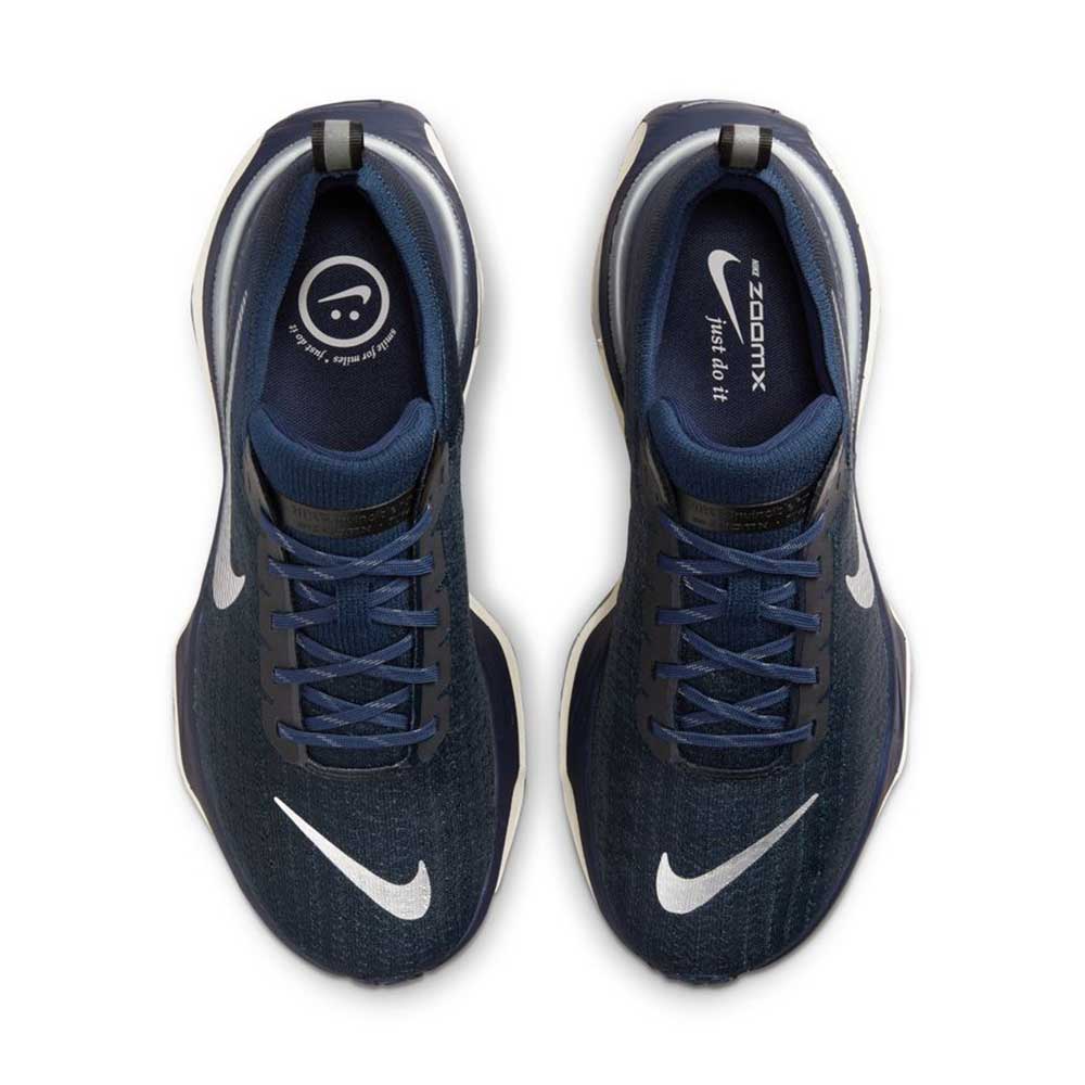 Men's ZoomX Invincible Run Flyknit 3 Running Shoe - College Navy/Green Abyss/Blue Lightning