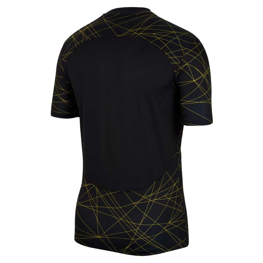 Men's Paris Saint-Germain 2023/24 Stadium Fourth Jersey - Black/Tour Yellow
