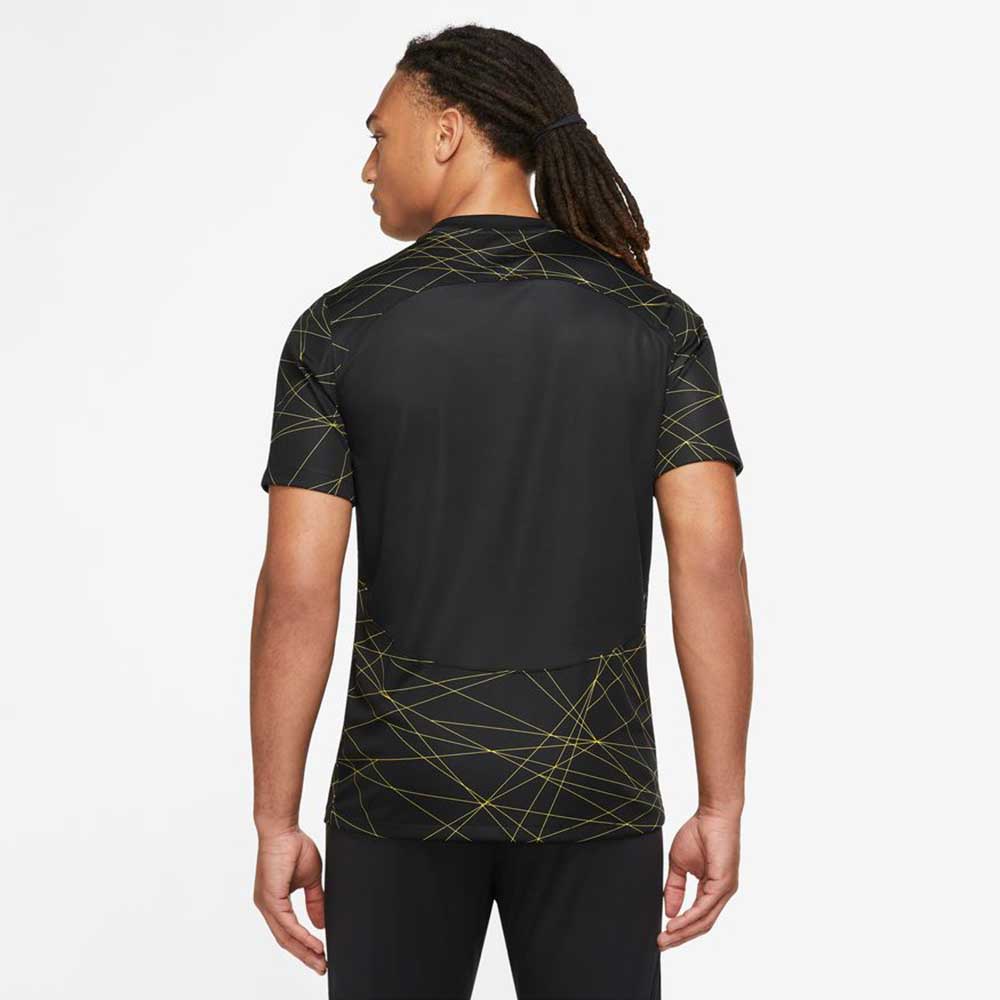 Men's Paris Saint-Germain 2023/24 Stadium Fourth Jersey - Black/Tour Yellow