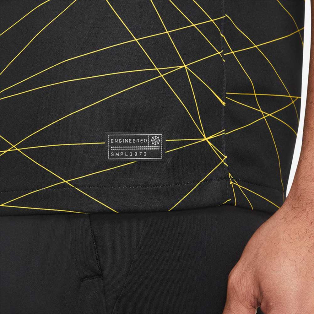 Men's Paris Saint-Germain 2023/24 Stadium Fourth Jersey - Black/Tour Yellow