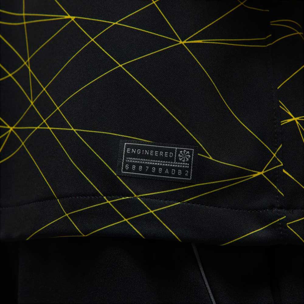 Men's Paris Saint-Germain 2023/24 Stadium Fourth Jersey - Black/Tour Yellow