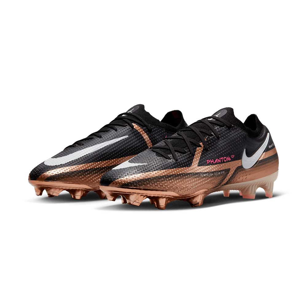 Unisex Phantom GT2 Elite FG Soccer Shoe - Metallic Copper - Regular (D)