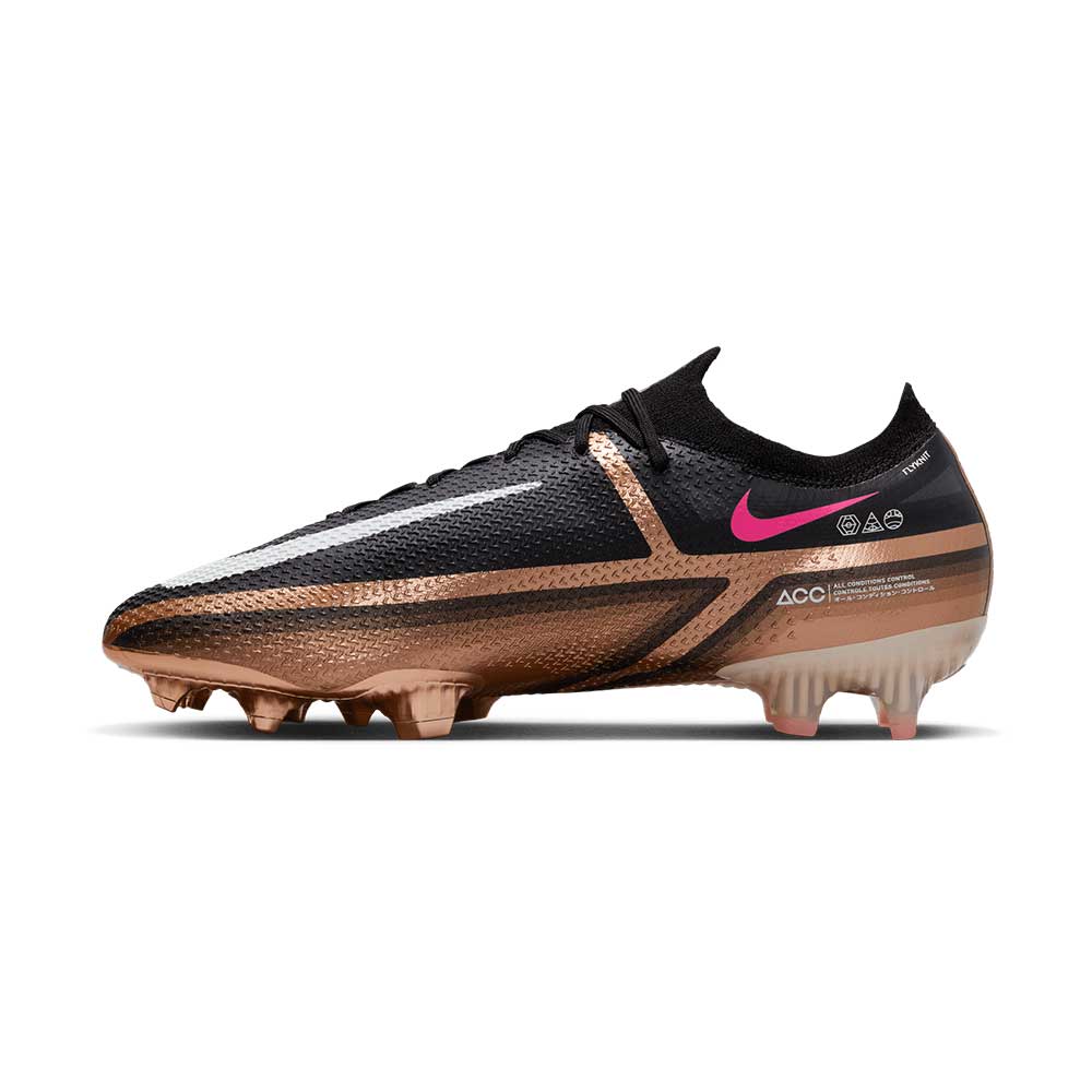 Unisex Phantom GT2 Elite FG Soccer Shoe - Metallic Copper - Regular (D)