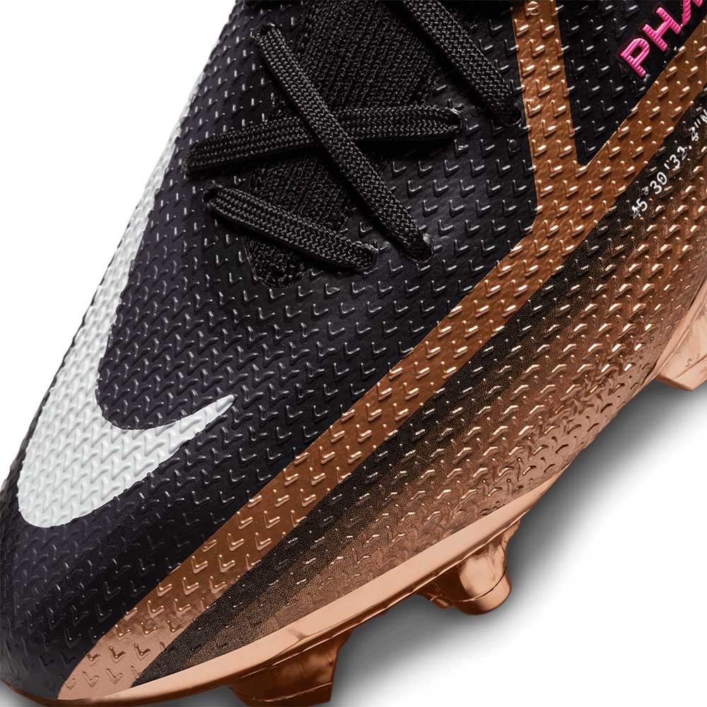 Unisex Phantom GT2 Elite FG Soccer Shoe - Metallic Copper - Regular (D)