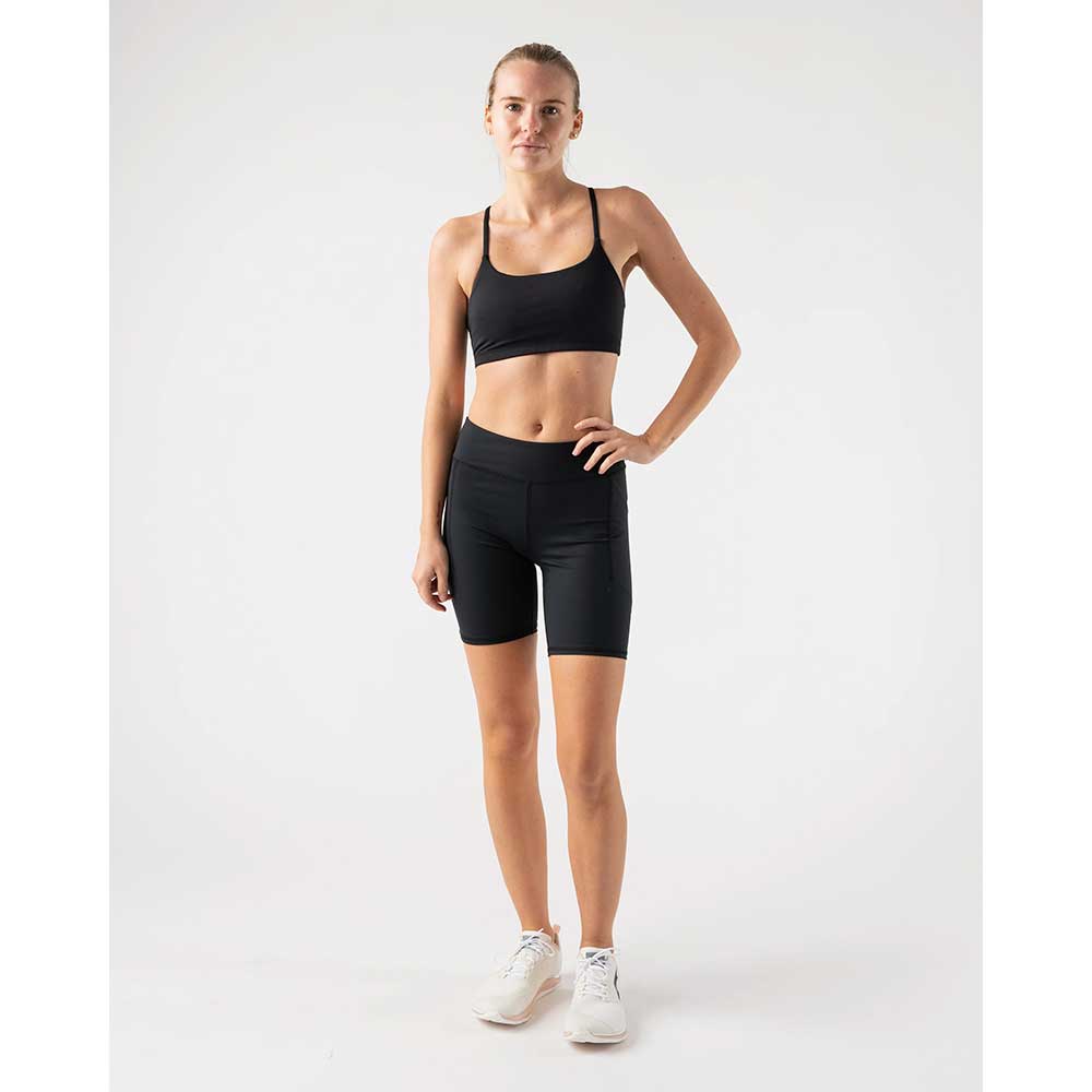 Women's Speed Leggy 7" Running Short - Black